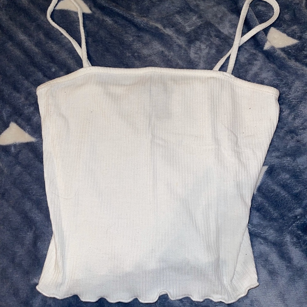 White forever 21 tank